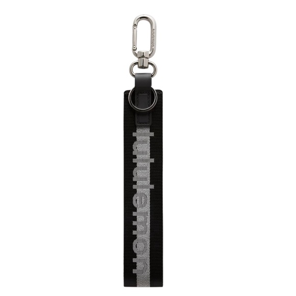 lululemon athletica Accessories - Lululemon Never Lost Keychain Reflective   Black/White/Silver